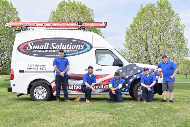 Small Solutions Dryer Vent Cleaning Services Team
